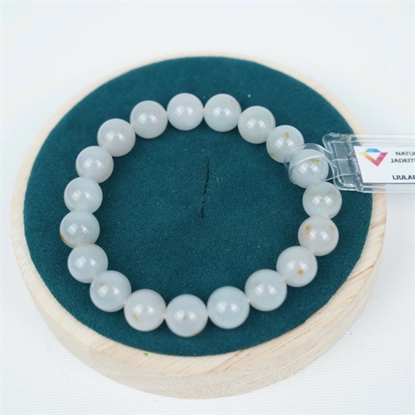 Vòng nếp băng sái kim hồng My 19 hạt ly10.09-9.86 (435627) KG+