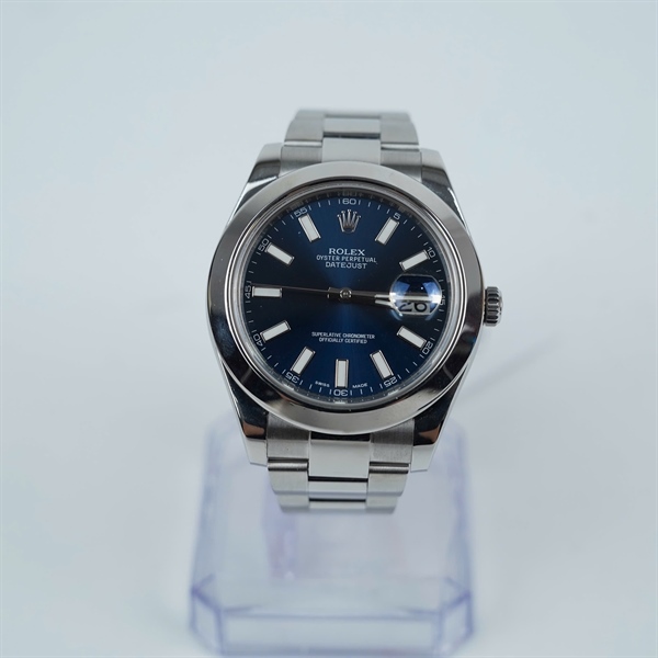 Đồng hồ Rolex mặt xanh sz45 (4T0464P1) (HC) KG+