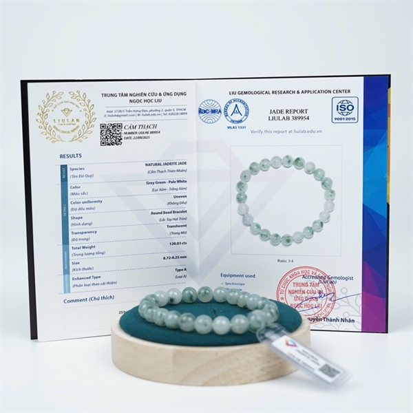 Vòng băng hoa bay My 23 hạt ly8.72-8.25 (389954) KG+