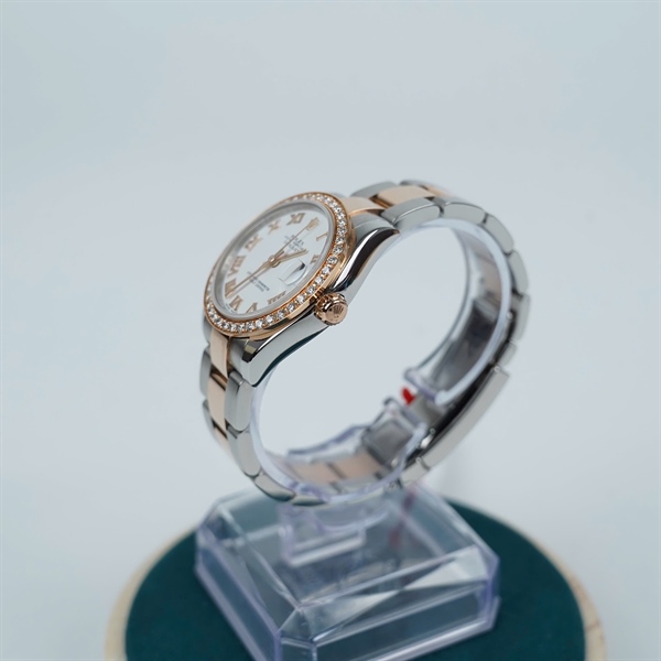 Đồng hồ Rolex mặt viền kim-kim độ sz34 (G693998) (HC) KG+