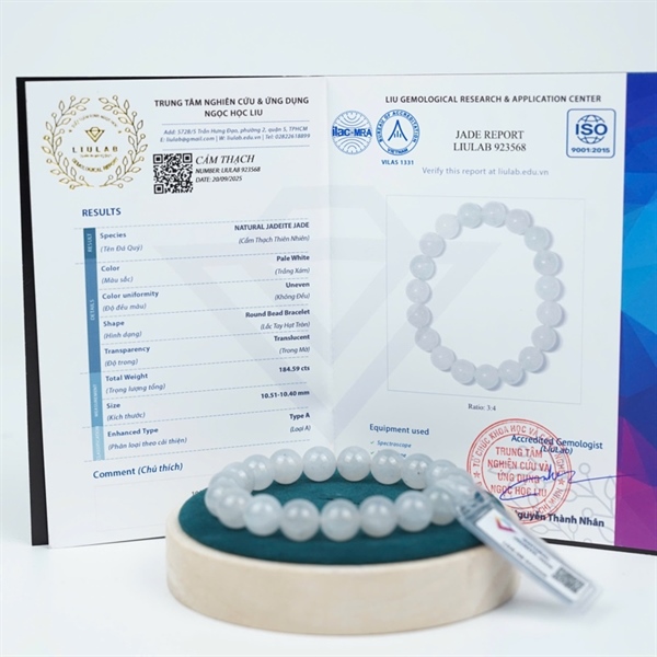 Vòng băng gà đen My 19 hạt ly10.51-10.4 (923568) KG+