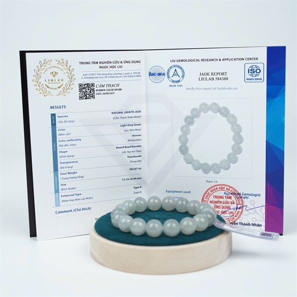 Vòng nếp băng cẩm My 18 hạt ly11.13-10.94 (584388) KG+