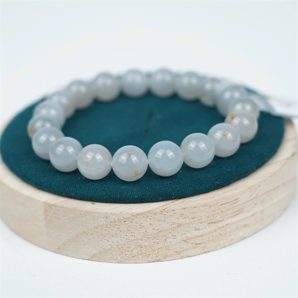 Vòng nếp băng sái kim hồng My 19 hạt ly10.09-9.86 (435627) KG+