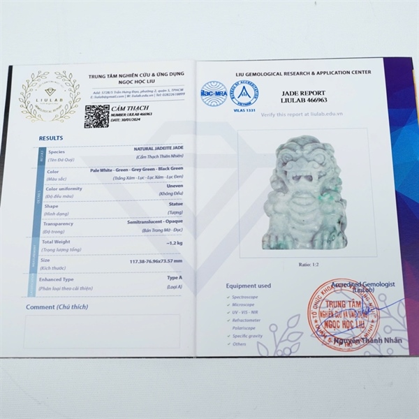 Tác phẩm kỳ lân My (466963) KG+