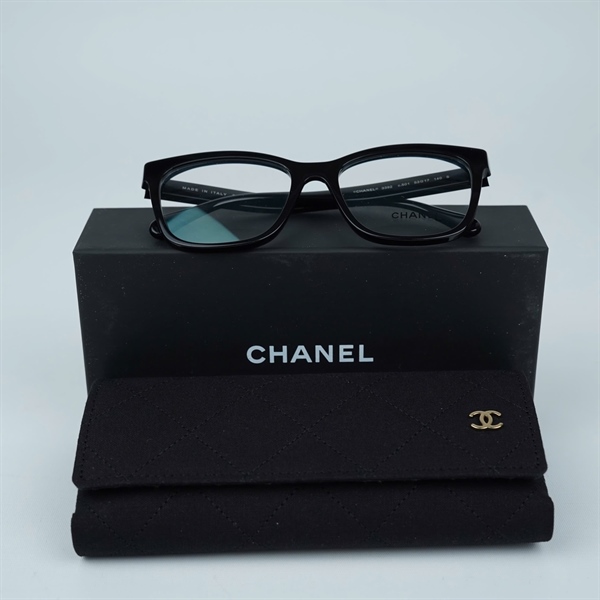 Kính Chanel đen CH3392 C501 (53-17-140) KG+