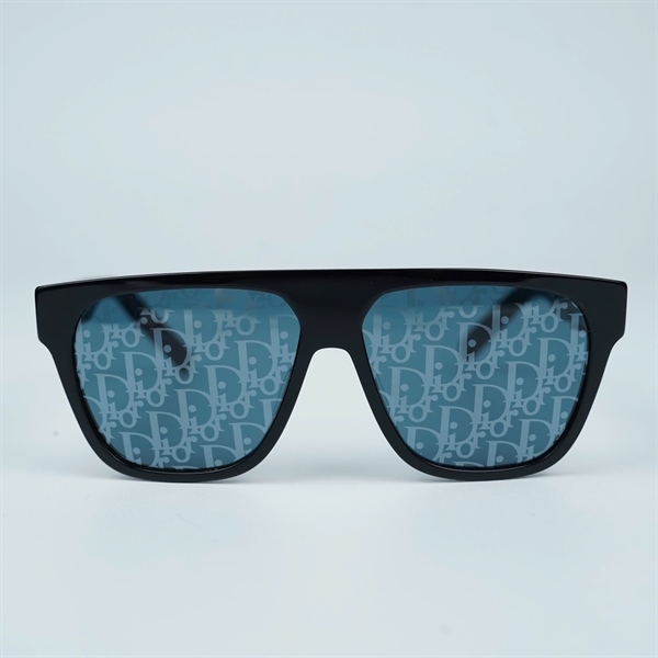 Kính Dior đen tròng in chữ B23S3I 10B8 (57-13-145) KG+