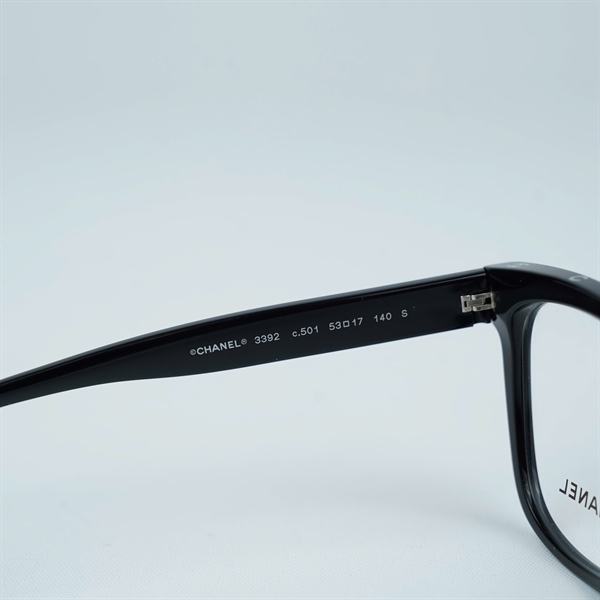 Kính Chanel đen CH3392 C501 (53-17-140) KG+