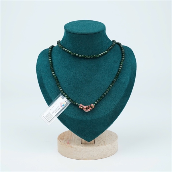 Chuỗi băng ngọc phỉ thúy My 167 hạt ly4.25-3.82 (767652) KG+