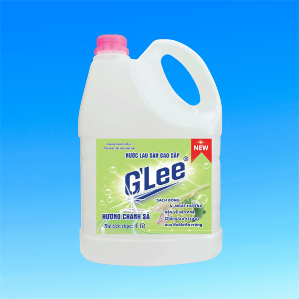 Nước Lau Sàn Cao Cấp GLee - Hương Chanh Sả - Can 4L