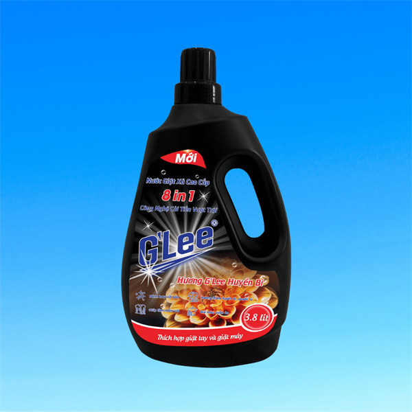 Nước Giặt Xả Cao Cấp GLee - Hương GLee Huyền Bí - Can 3.8L
