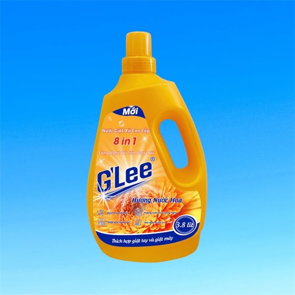 Nước Giặt Xả Cao Cấp GLee - Hương Nước Hoa - Can 3.8L