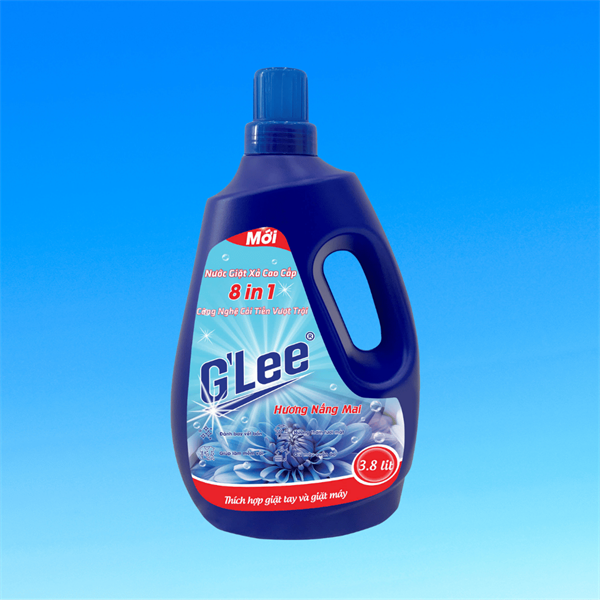 Nước Giặt Xả Cao Cấp GLee - Hương Nắng Mai - Can 3.8L