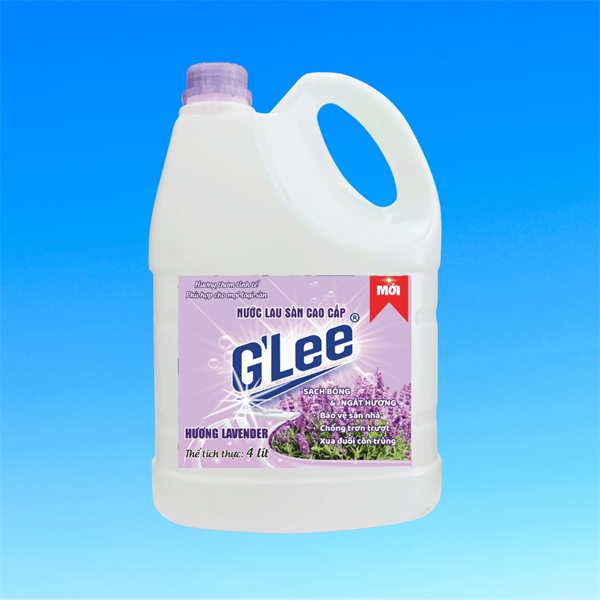 Nước Lau Sàn Cao Cấp GLee - Hương Lavender - Can 4L