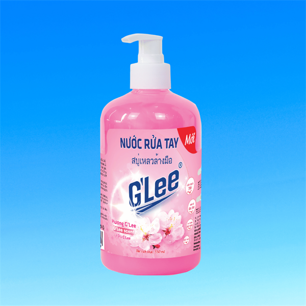 Nước Rửa Tay Cao Cấp GLee - Hương GLee - Chai 550Ml