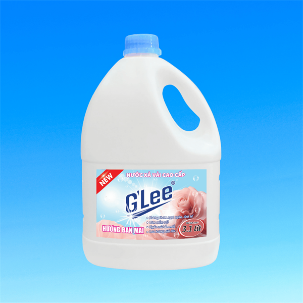 Nước Xả Vải Cao Cấp GLee - Hương Ban Mai - Can 3.1L
