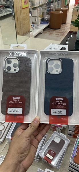 Ốp iPhone 17 Pro max X-LEVEL MARS cacbon
