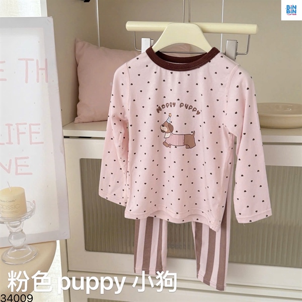 34009- Bộ HHN- Cún tim nâu