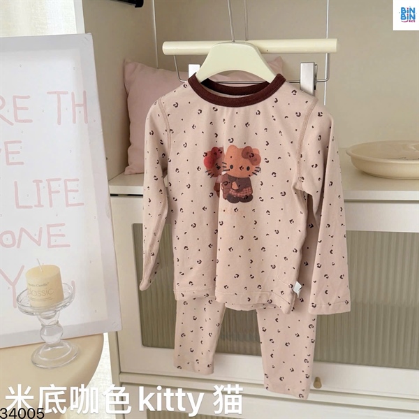 34005- Bộ HHN- Kitty nâu