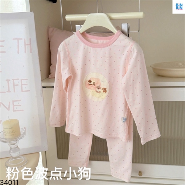 34011- Bộ HHN- Gấu hồng