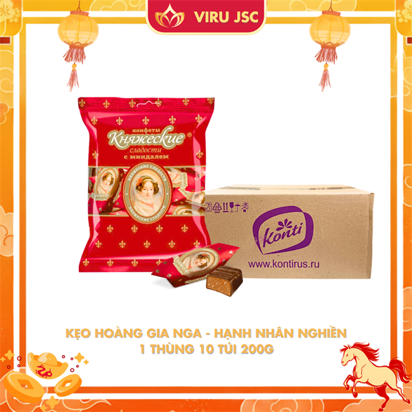 Kẹo Hạnh nhân Hoàng Gia Nga Kniazheskie