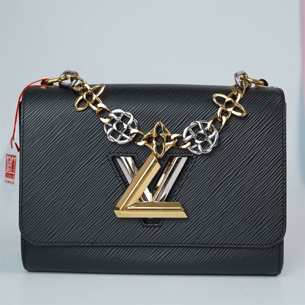 Túi LV Twist đen kèm gương sz23 (PN) KG+