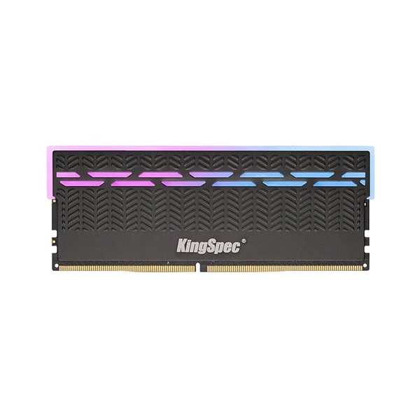 Ram PC DDR4 Kingspec 16GB 3200MHz RGB Black