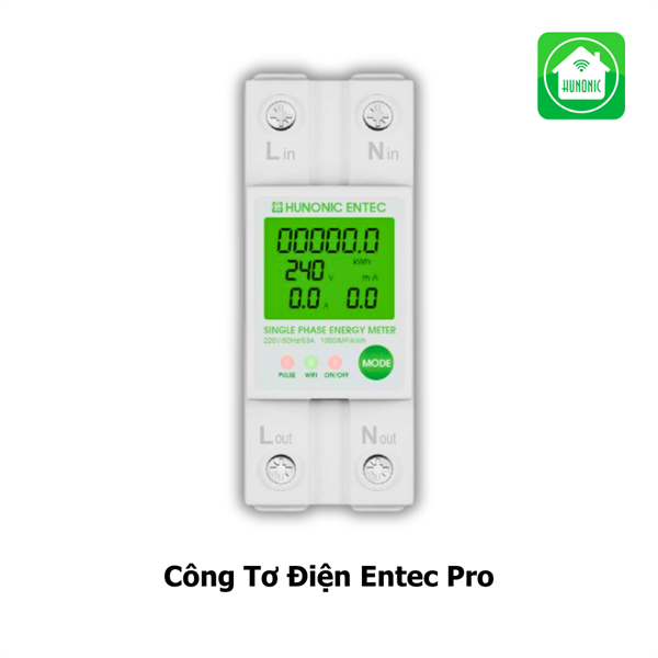 Bộ kiểm soát điện năng thông minh Hunonic Entec Pro