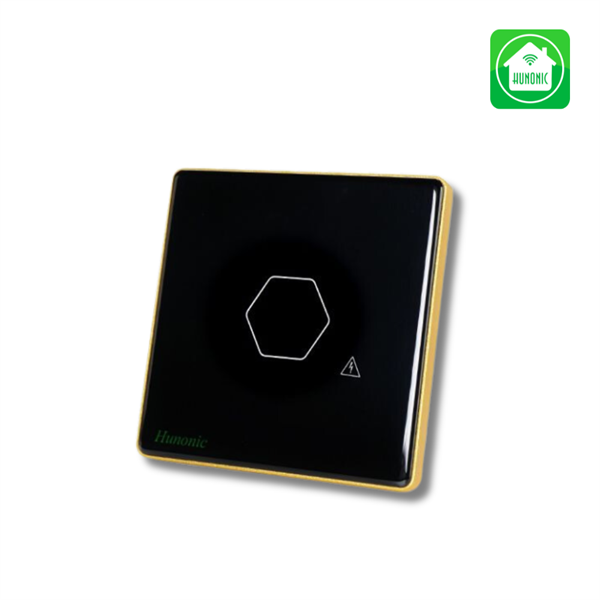 Công tắc cảm ứng WiFi Hunonic CSL Chống Giật, HV, màu Đen