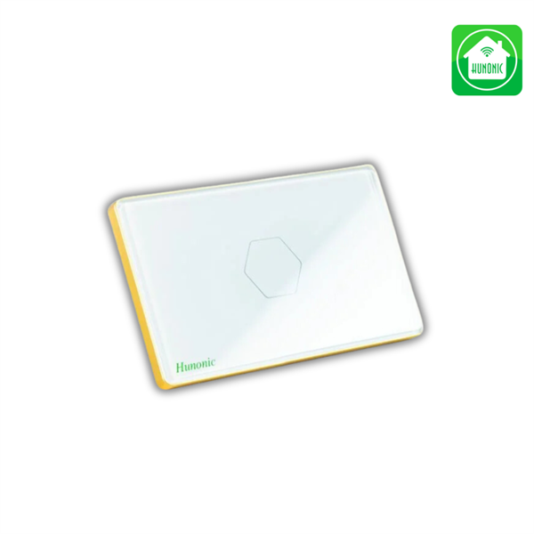 Công tắc cảm ứng WiFi Hunonic CSL Chống Giật, HCN, màu Trắng