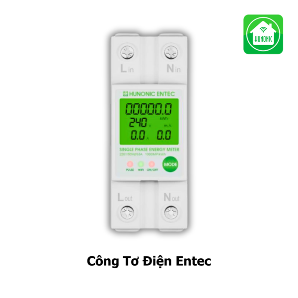 Bộ kiểm soát điện năng thông minh Hunonic Entec
