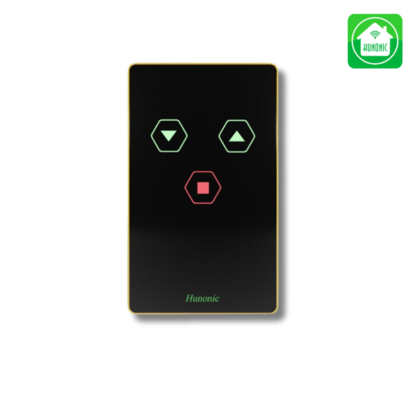 Công tắc Cửa Cuốn Wifi Hunonic Door S màu Đen