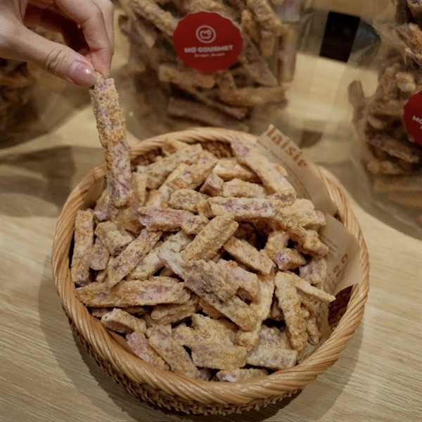 Khoai môn cọng vị trứng cua