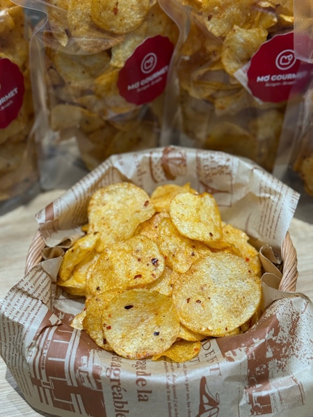 Khoai tây lát mắm ớt cao cấp