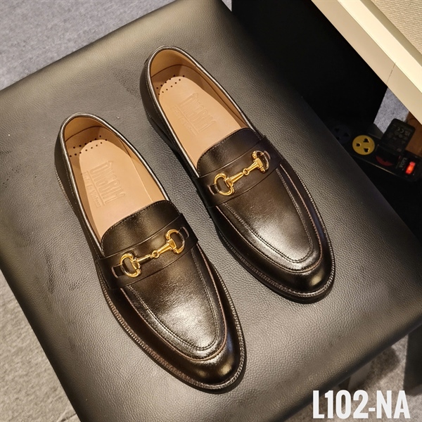 GIÀY LOAFER ĐẾ Ý KHÓA VÀNG