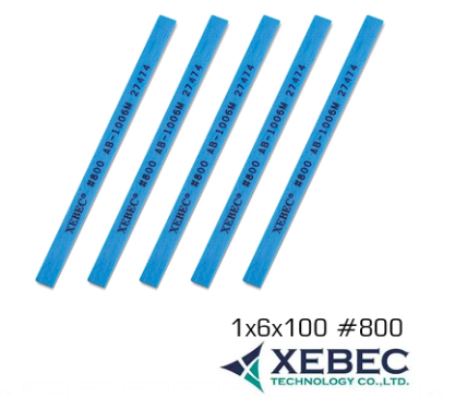 Đá mài hiệu: XEBEC, A-­B­-1006M size : 1x6x100 mm