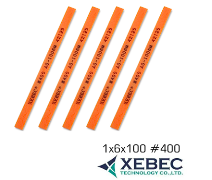 Đá mài hiệu: XEBEC, A­-O-­1006M size : 1x6x100 mm