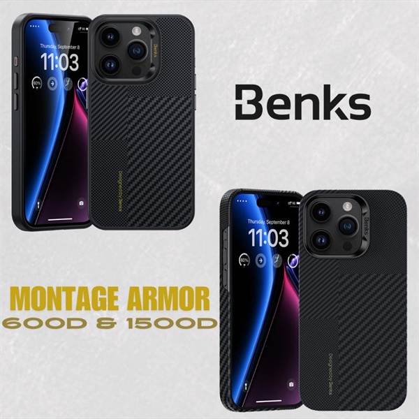 Ốp Benks Montage ArmorAir Kevlar 600D & 1500D