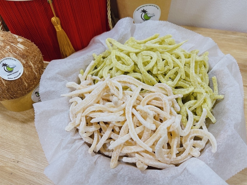 Mứt Dừa Sợi Đũa 200gr