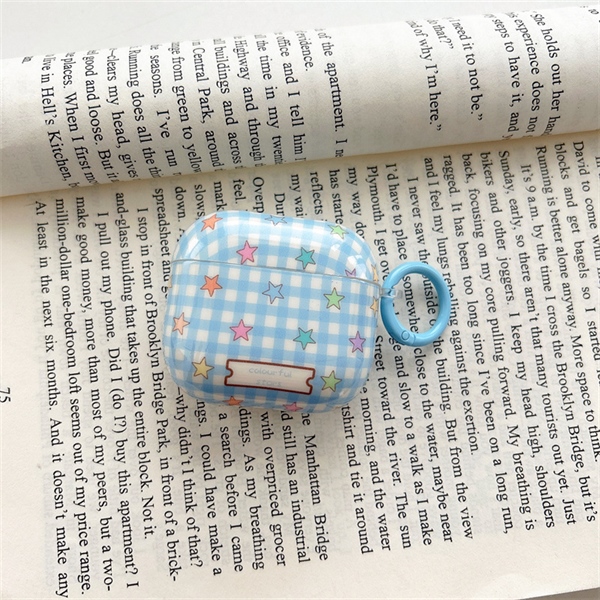 Case Airpod Caro Xanh Ngôi Sao - Pro3