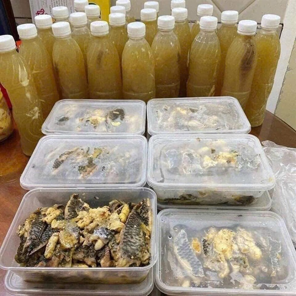 Cá rô đồng rim Quỳnh Côi - Thái Bình (hộp)