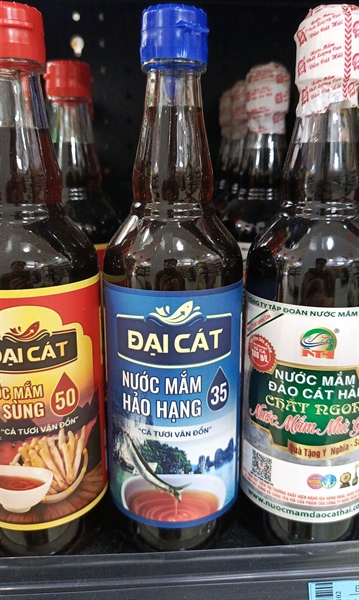 Nước mắm hảo hạng Đại Cát 500 ML