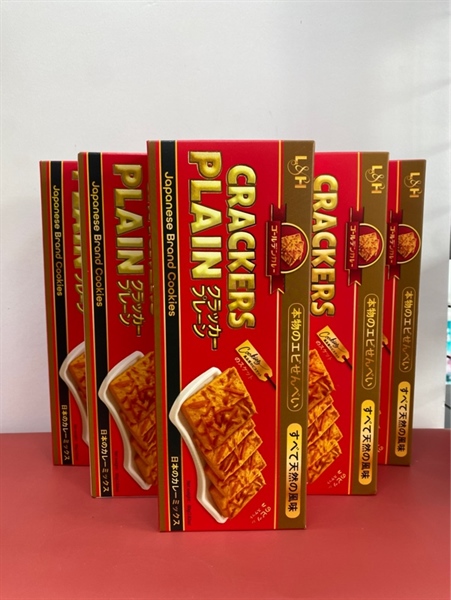 LH.Bánh Cracker Dừa nướng 80g(24hộp/thùng)