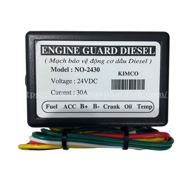 Bo mạch bảo vệ Bảo vệ động cơ NO24V/30A - Engineguard Diesel