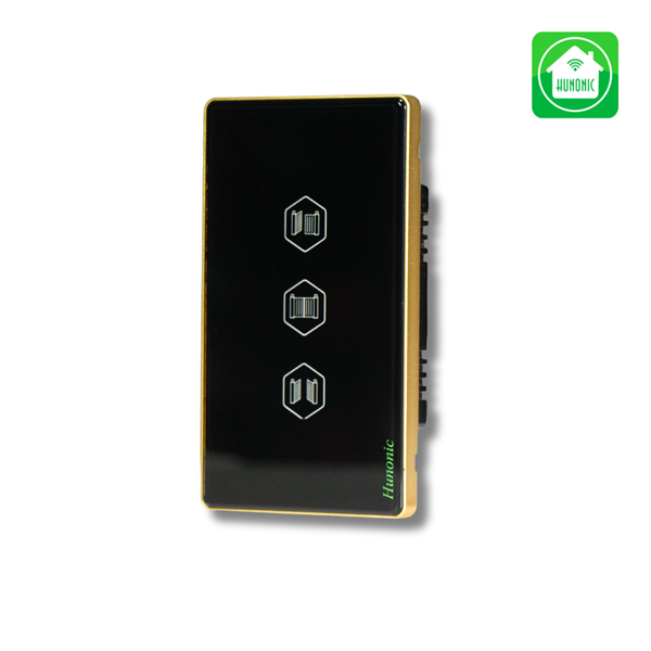 Công tắc cảm ứng Cổng tự động Wifi Hunonic Gate màu Đen