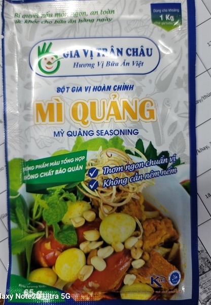 Gia Vị Nấu Mì Quảng Trân Châu 65G*18*3 Đv Khay
