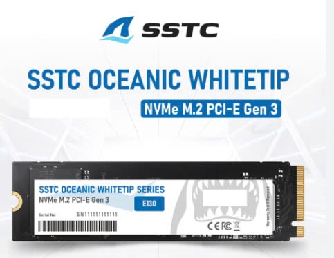 SSD 512GB NVME M2 E130 SSTC (2Y)