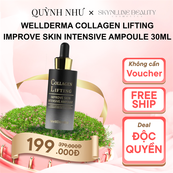 Wellderma Collagen Lifting Improve Skin Intensive Ampoule 30ml