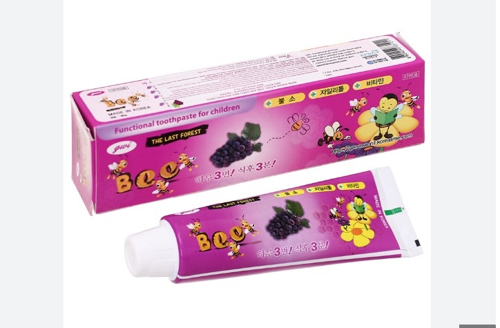 Kem đánh răng Bee hương nho 90g