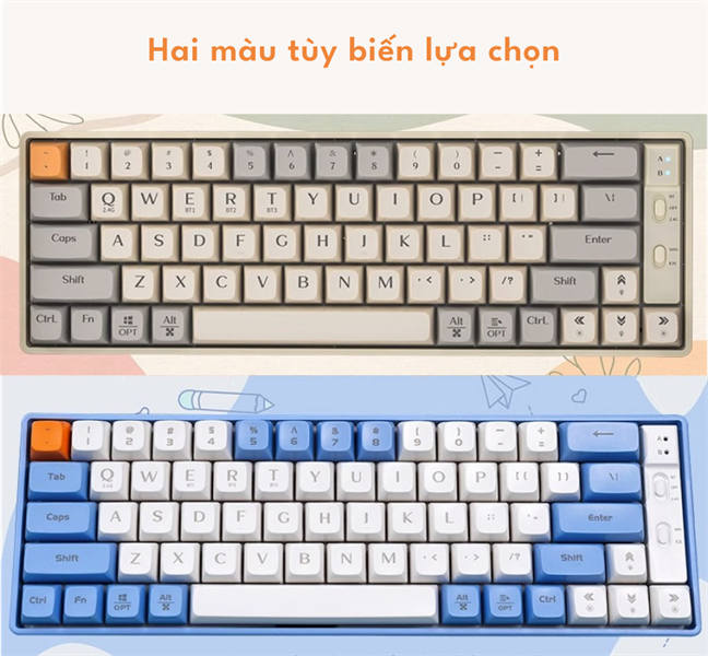 BÀN PHÍM CƠ KHÔNG DÂY HOT-SWAP LANGTU GK65