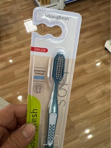 Bàn chải 2 tác dụng